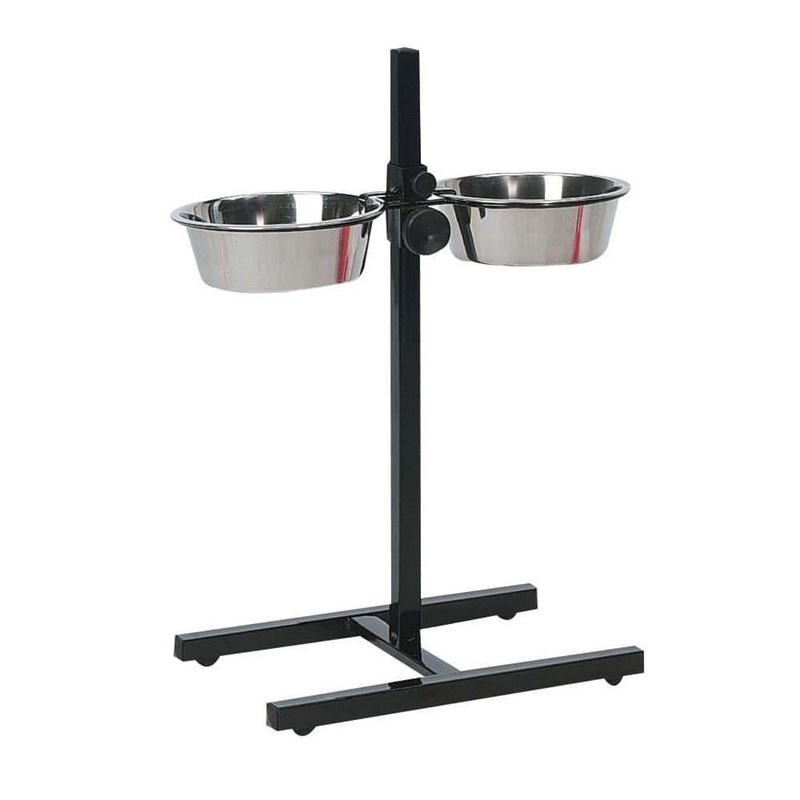 Flamingo - Bar a chien otis hauteur max 60 cm bol