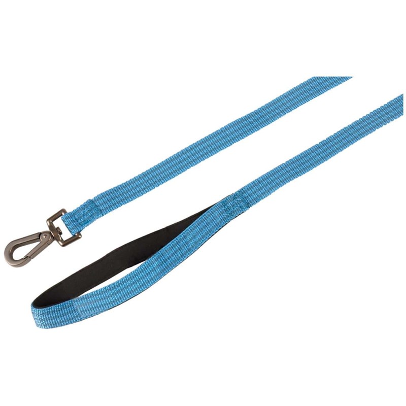 Flamingo - Laisse jannu bleu 1 mètre x 25 mm pour
