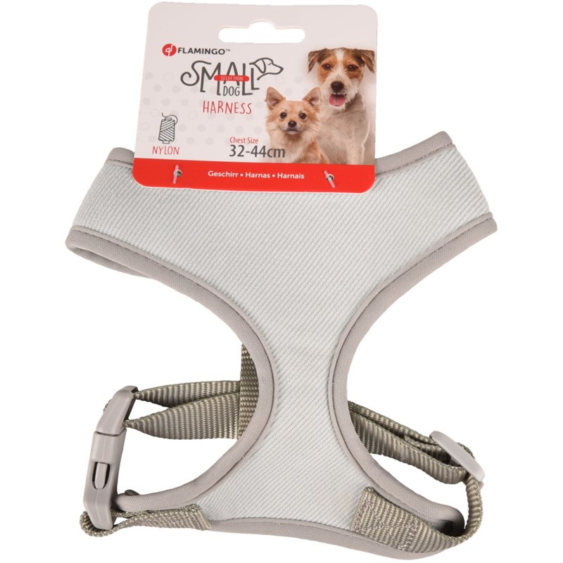 Flamingo - Harnais small dog s cou 24 cm corps rég