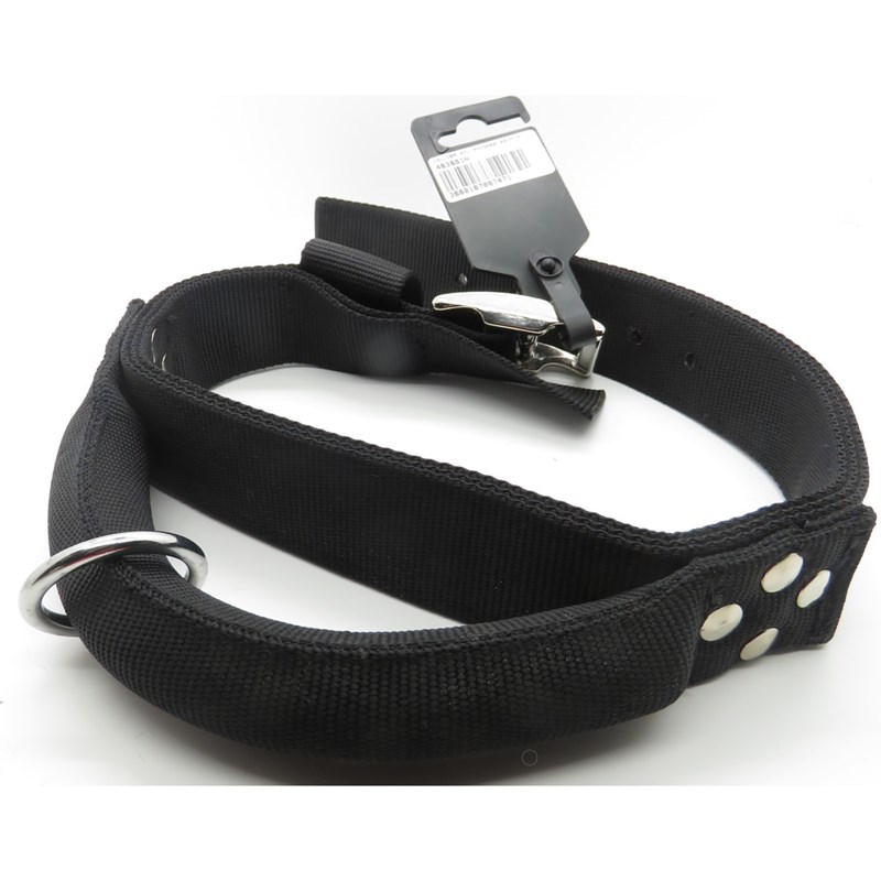 Zolux - Collier avec poignée t 65 cm. Noir pour