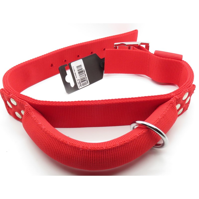 Zolux - Collier avec poignée t 65cm . Rouge pou