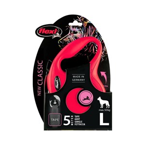 Laisse sangle 5 mètres l max 50 kg roug