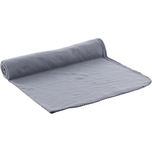 Couverture polaire grise l 100 x 150 cm