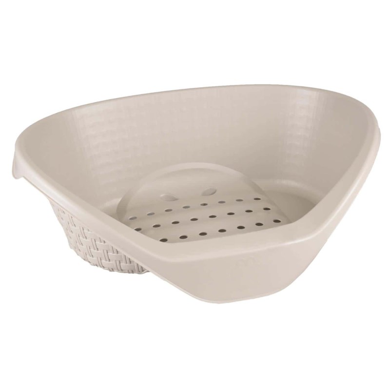 Bama - Panier aspect rotin 90 x 66 x 30 cm h.