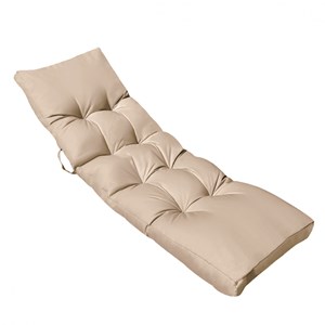 Coussin pour bain de soleil capitonné