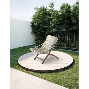 Chaise linda soft blanc beige