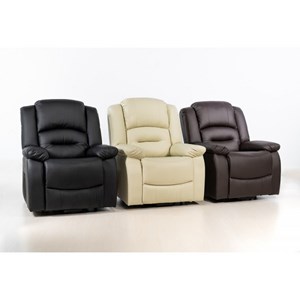 Fauteuil de relaxation massant Beige