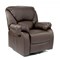 Fauteuil de relaxation massant Marron