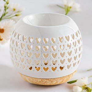 Brûle parfum série céramy - cœur