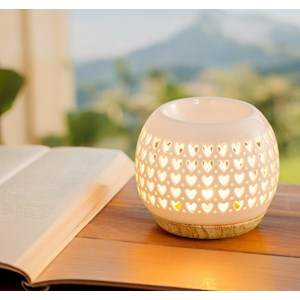 Brûle parfum série céramy - cœur