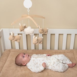 Mobile musical baby bunny
