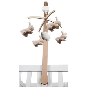 Mobile musical baby bunny