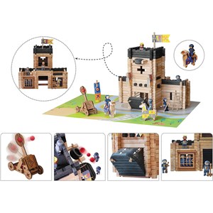 Château fort et catapulte 270 pcs