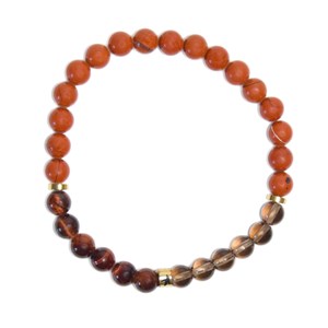 Bracelet chakra racine 6 mm