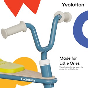 Tricycle métal vintage confort Bleu