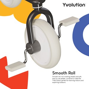 Tricycle métal vintage confort  Noir 