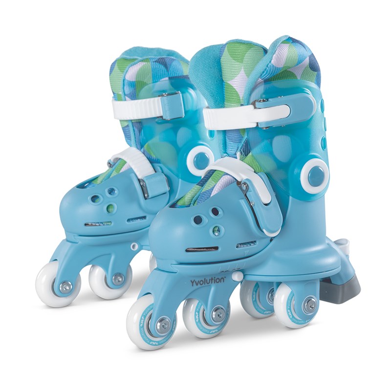 Yvolution - Rollers twista skates bleu 29-33
