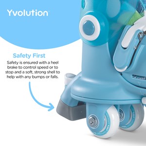 Rollers  évolutifs twista bleu 29-33