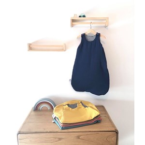 Gigoteuse été bleu marine 0-6 mois