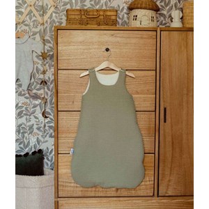 Gigoteuse nid d'abeille vert sauge 0-6m