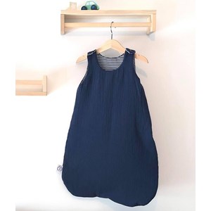 Gigoteuse été bleu marine 6-24 mois