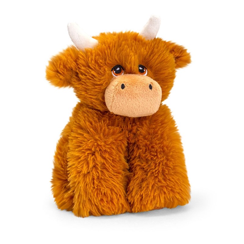 Peluche vache irlandaise 100% recyclée