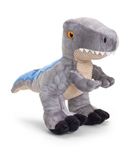Peluche vélociraptor 100% recyclée