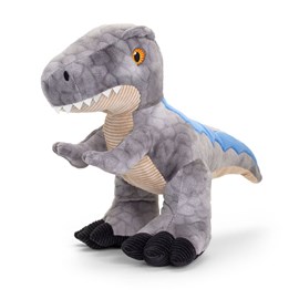 Peluche vélociraptor 100% recyclée