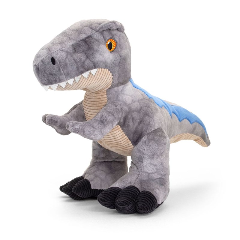 Keel Toys - Peluche vélociraptor 100% recyclée