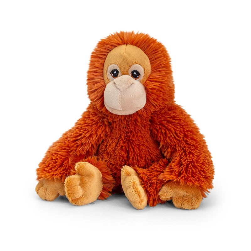 Keel Toys - Peluche orang-outang 100% recyclée