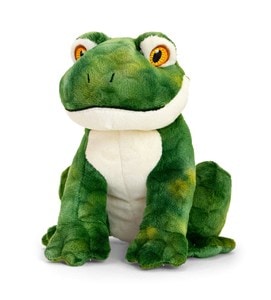 Peluche grenouille 100% recyclée keeleco