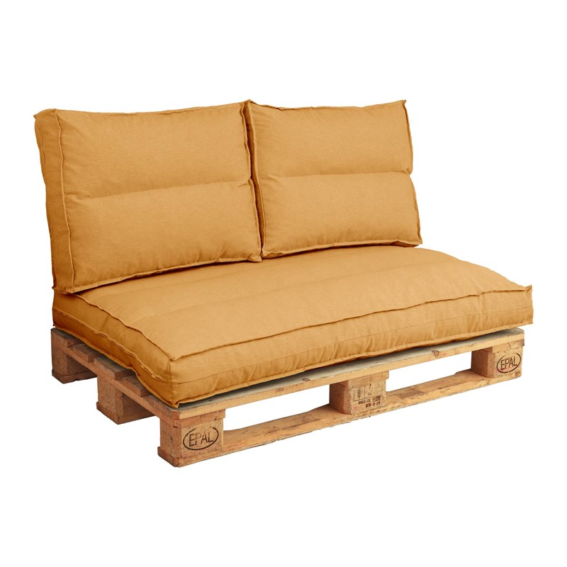 Camif - Coussin matelas palette curry
