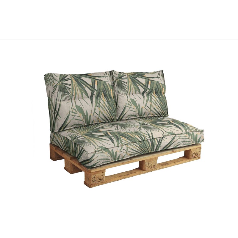 Camif - Coussin matelas palette jungle