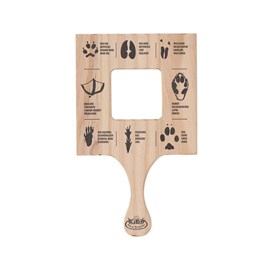 Cadre explorateur traces d'animaux