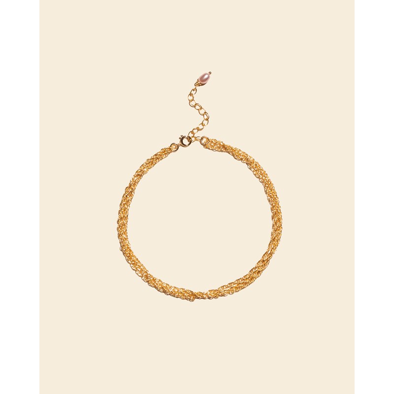 apsarajewels - Bracelet de cheville or