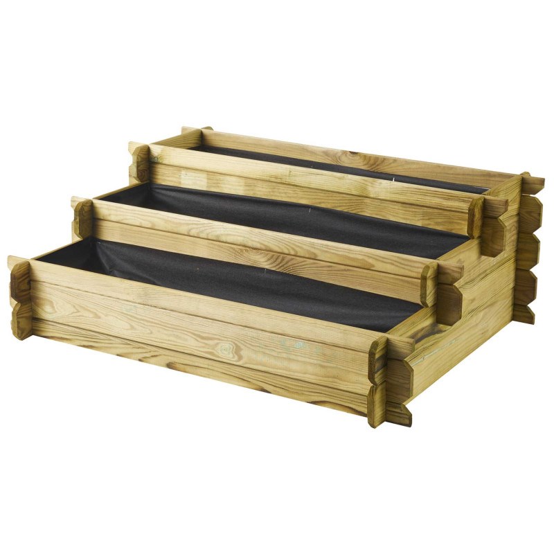 Forest-Style - Carré potager en bois 154l angelic