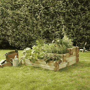 Carré potager en bois 154l angelic