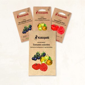 Tomates colorées - 3 sachets bio