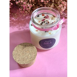 Bougie à voeux joie & confiance