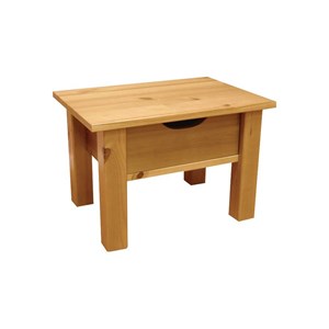 Table de chevet 1 tiroir bois massif tania