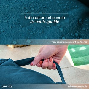 Kit coussins de palette capitonnés