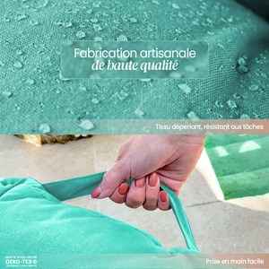 Kit coussins de palette capitonnés