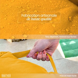 Kit coussins de palette capitonnés