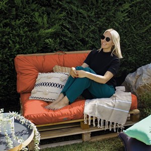 Kit coussins de palette capitonnés