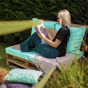 Kit coussins de palette déhoussables