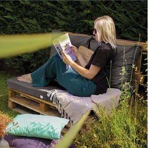 Kit coussins de palette déhoussables