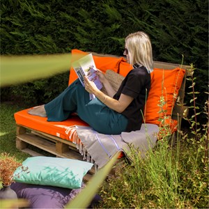 Kit coussins de palette déhoussables