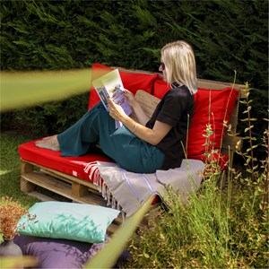 Kit coussins de palette déhoussables