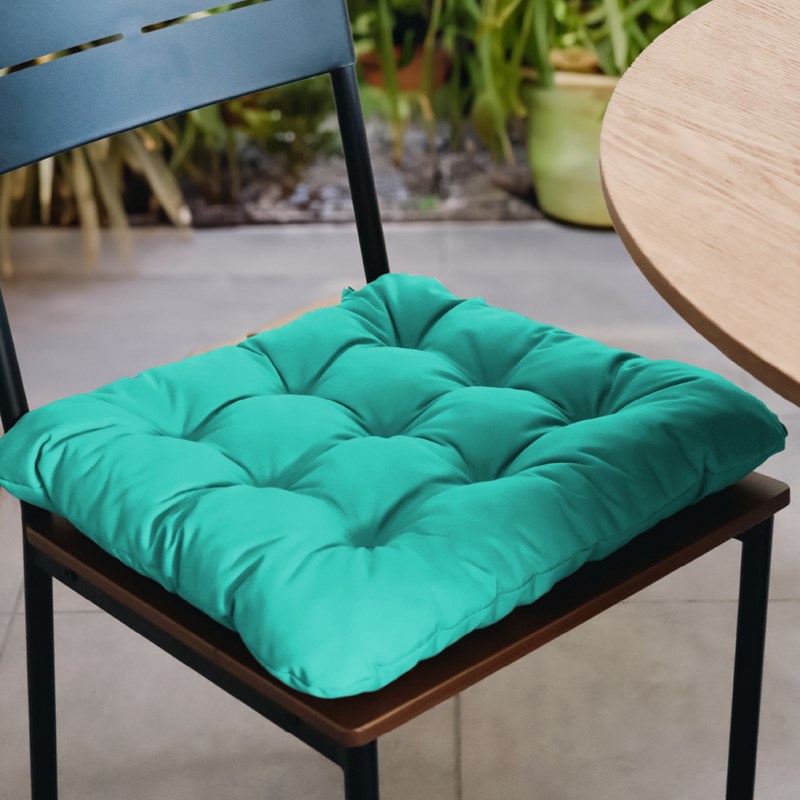 Linxor - Lot 4 galettes capitonnées pour chaise