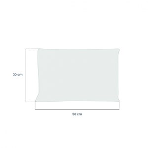 2 oreillers garnissage - 30 x 50 cm